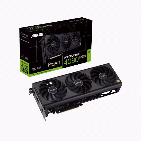 کارت گرافیک ایسوس مدل Asus ProArt 4080 Super OC 16GB